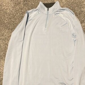 Unrl men’s small Light Blue Quarter-Zip Pullover